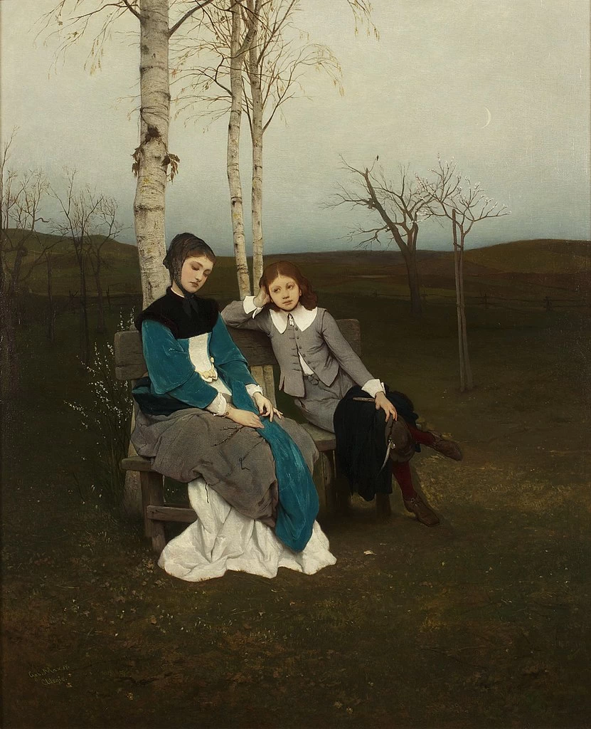 Gabriel von Max - Adagio, Österreichische Galerie Belvedere, Vienna